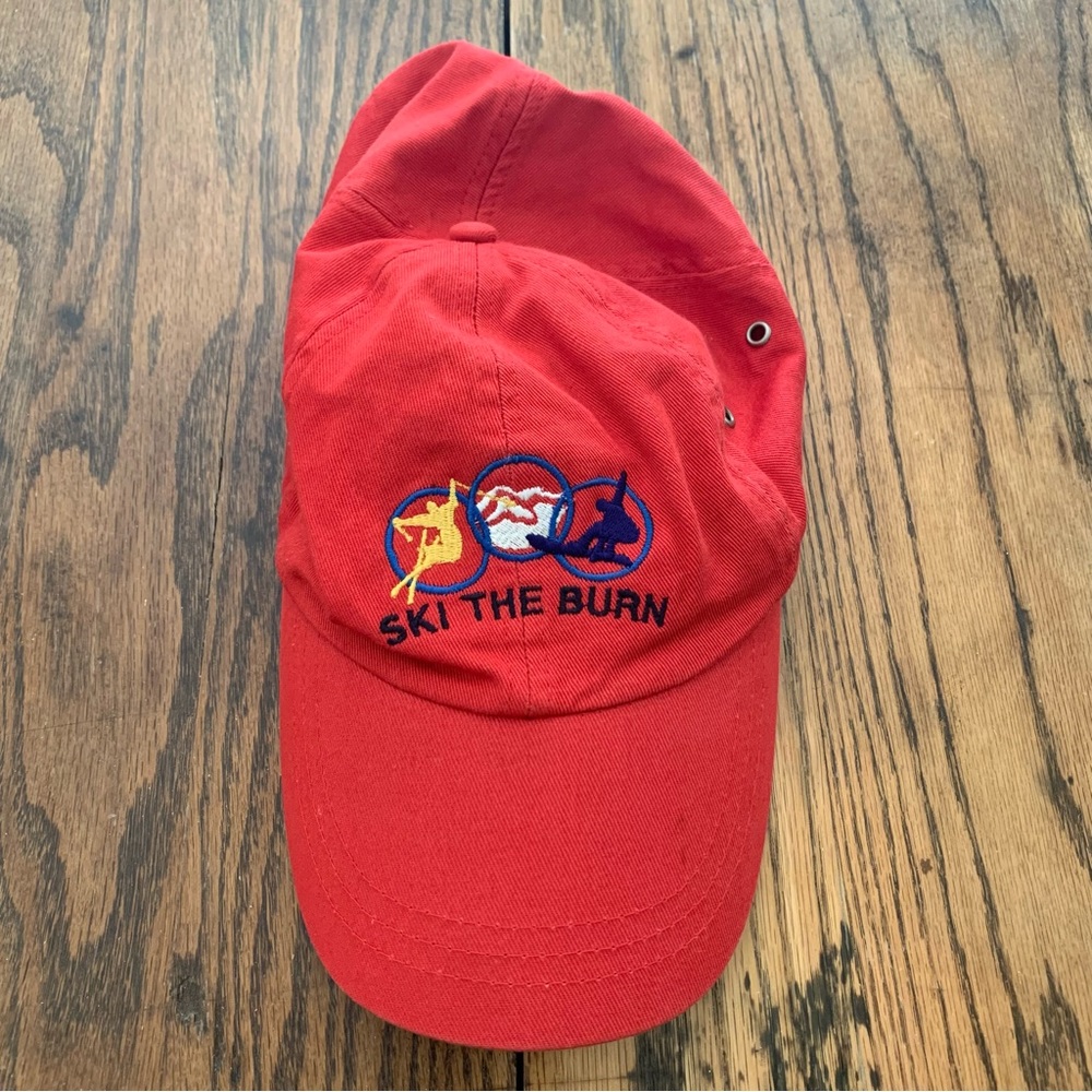 Snowmass Village Ski The Burn Big Burn Hat Baseball Cap Ullrhof Colorado
